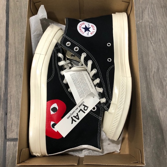 Comme des Garcons Other - Comme des garçon black converse 70s Edition